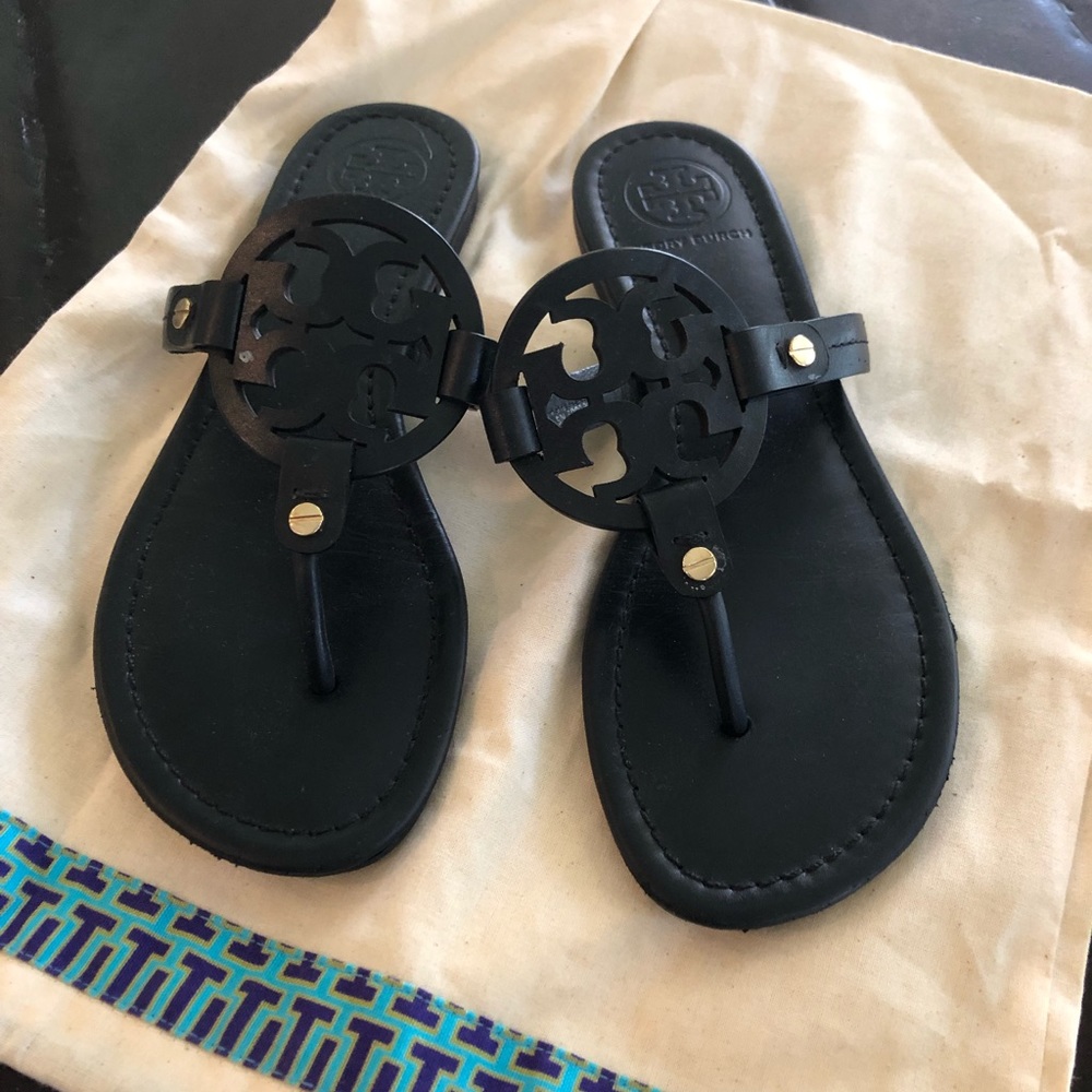 Tory Burch black sandals